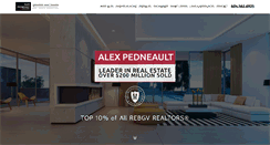Desktop Screenshot of alexpedneault.com